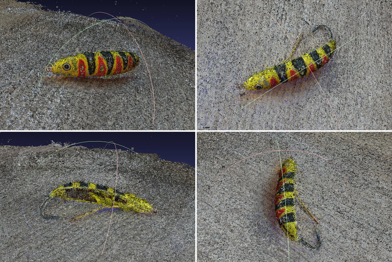 “Lure point cloud”