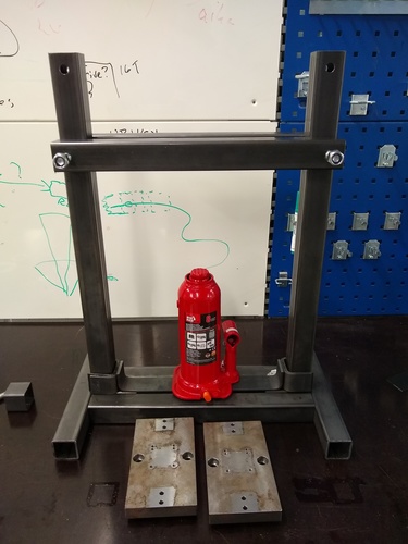 “Parts prepared for welding.