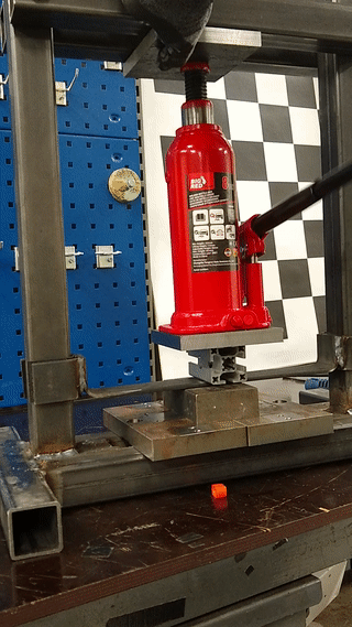 “Atleast the frame was strong enough to break some aluminium!